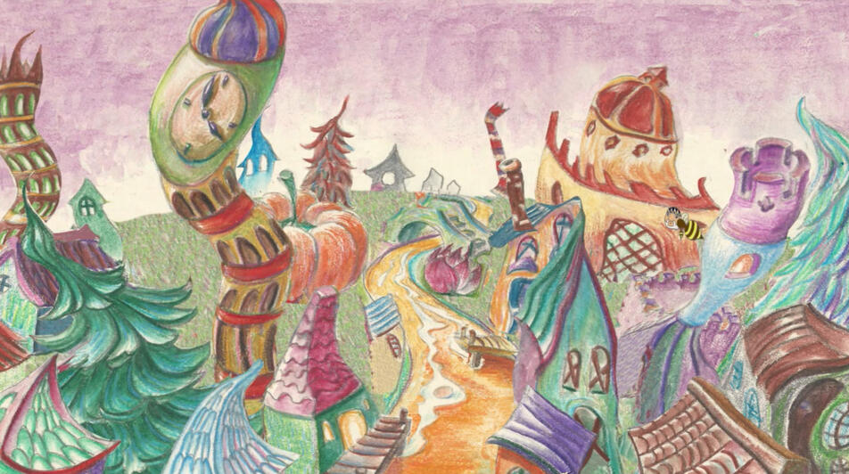 Indie Animation Video produced by traditional drawing, watercolor, and Adobe AfterEffects