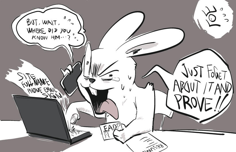 A Man Who is Being Scammed